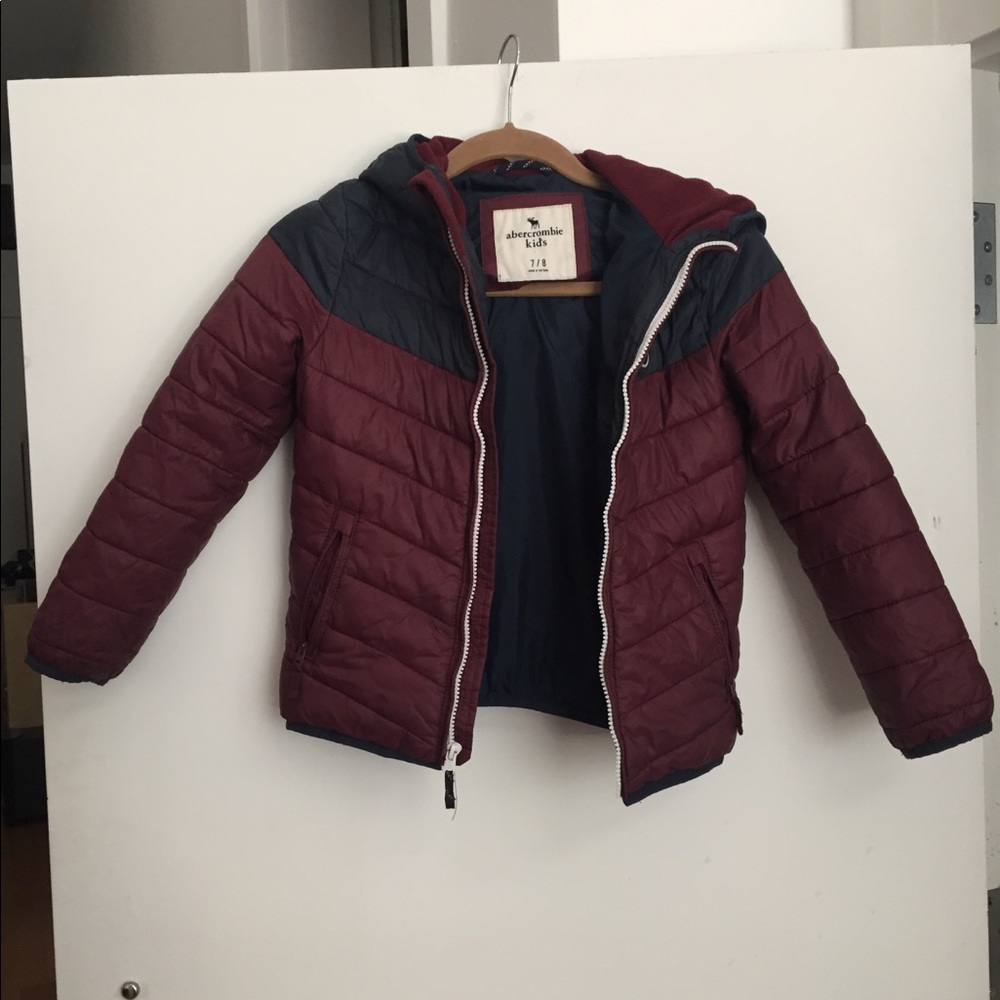 Abercrombie kids puffy jacket